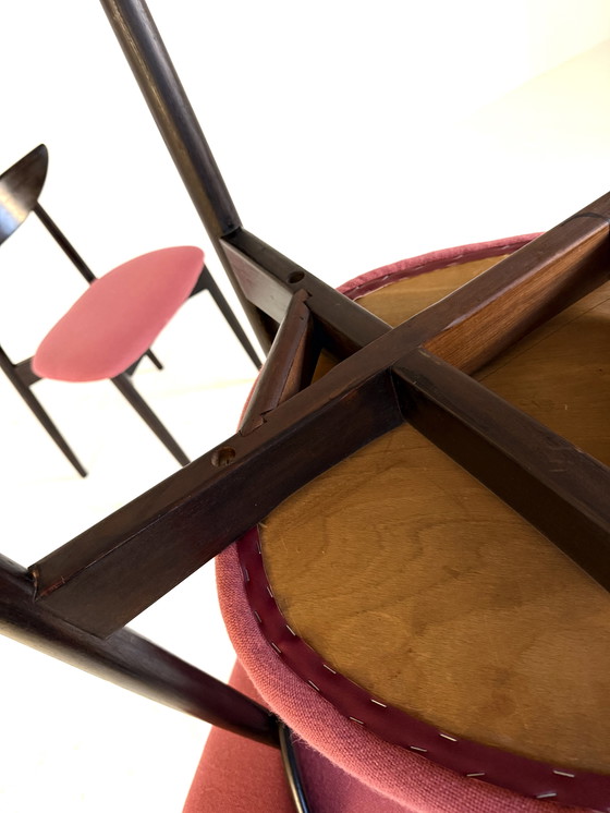 Image 1 of 6 sedie da sala da pranzo vintage, Harry Østergaard anni '60