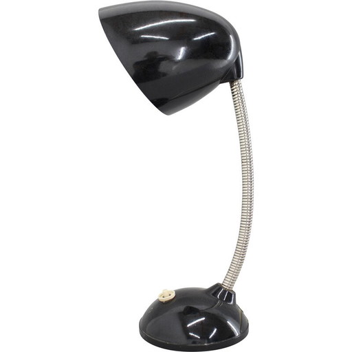 Vintage bakelite table lamp, Czechoslovakia 1950s