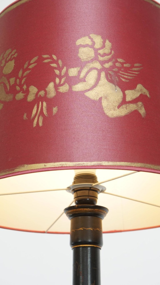 Image 1 of Ancien lampadaire anglais de style japonais du début des années 1900