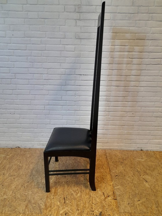 Image 1 of 4 Ingram highback chairs Charles Mackintosh