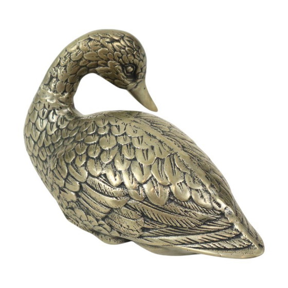 Image 1 of Duck Silver-plated Brass Mauro Manetti Style