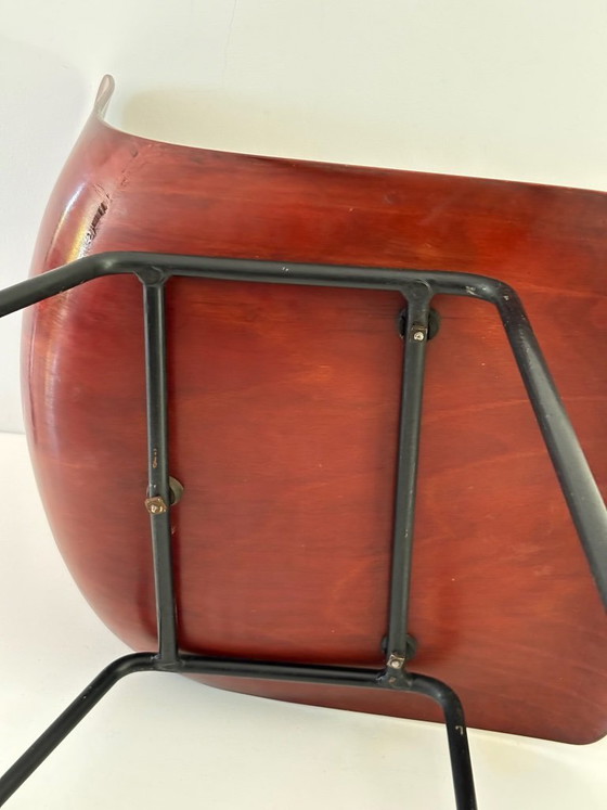 2 Pierre Paulin CM131 stoelen, Thonet Vintage editie – Eetkamerstoelen, Wood (photo 11 of 13)