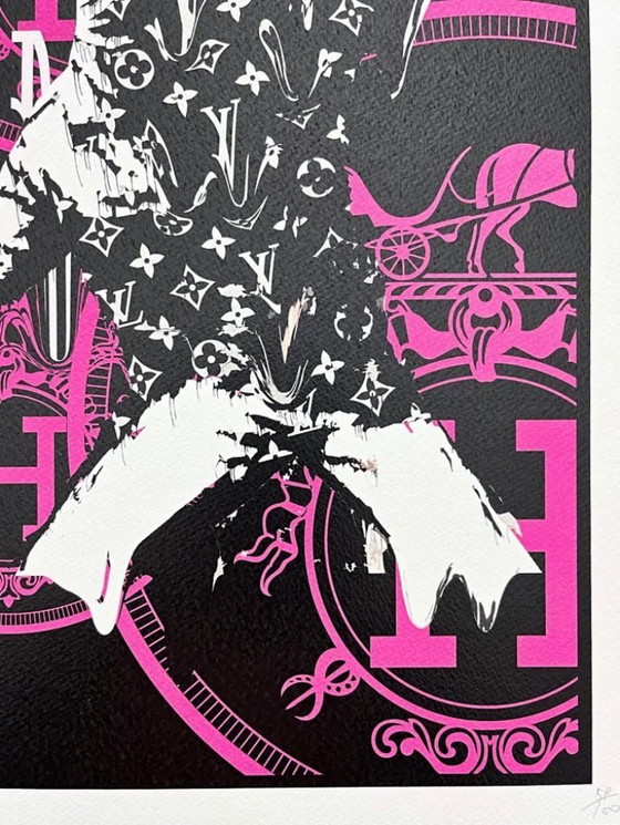 Image 1 of Death Nyc - Lanciatore di fiori di Banksy e Hermes - Edizione limitata con certificato