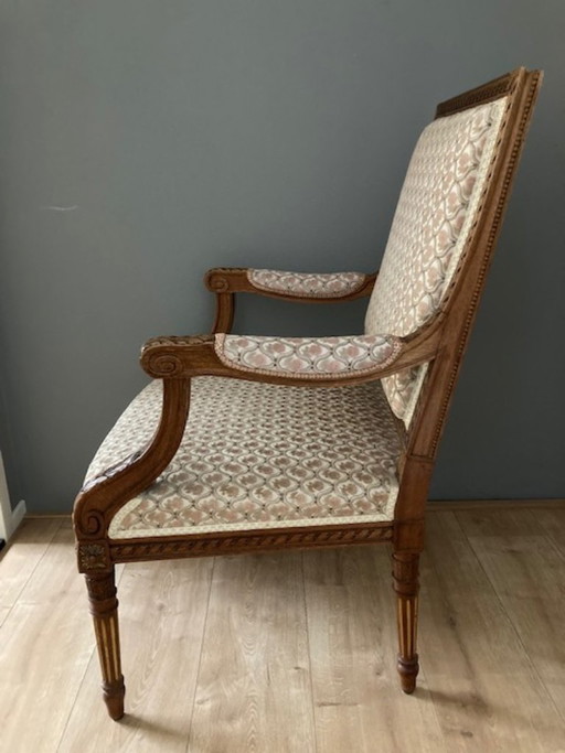 2 Sessel im Stil Louis XVI.