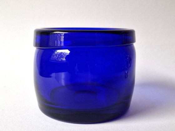 Image 1 of Kosta Boda - Vaso blu di Erik Höglund