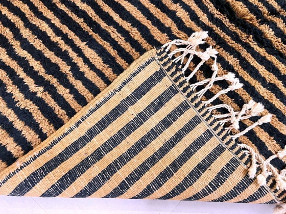 Image 1 of Marokkaans tapijt - 300x200cm Handgemaakt Berber tapijt - Tapijt op maat - Beni Ourain tapijt -