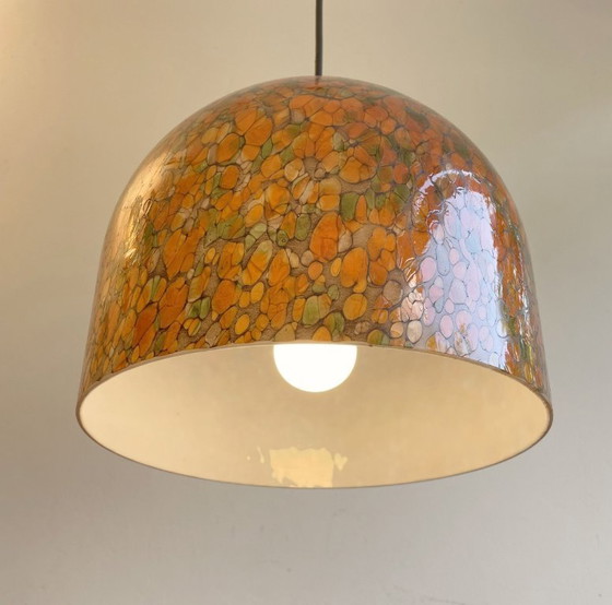 Image 1 of Dôme suspendu en verre Peill et Putzler, années 1970