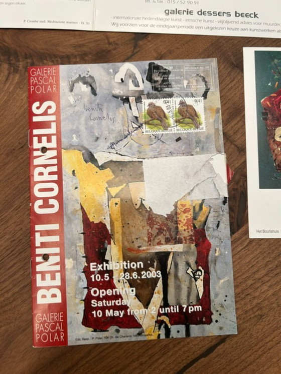 Abstracte Lithografie (Epreuve d'Artiste) - Beniti Cornelis – Litho's & Zeefdrukken, Paper (photo 10 of 13)