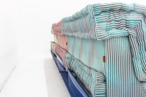 Image 1 of Canapé Roche Bobois Mah Jong, design Missoni par Hans Hopfer, avec plateforme