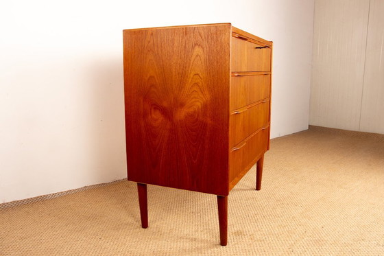 Image 1 of Cassettiera danese a 4 cassetti in teak di Henning Jørgensen per Fredericia Furniture 1960.