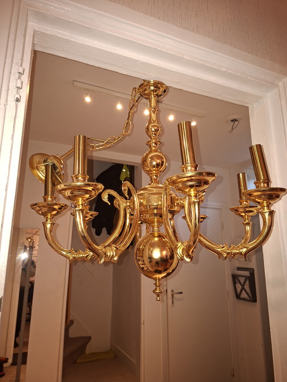 Image 1 of Klassische Bronzelampe