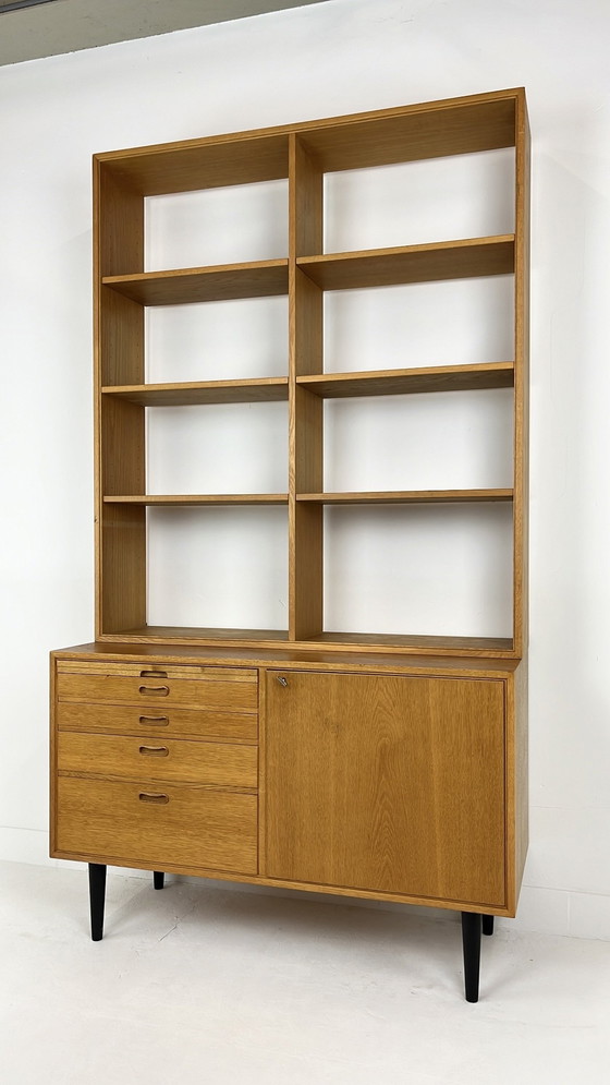 Image 1 of Swedish vintage open bookcase