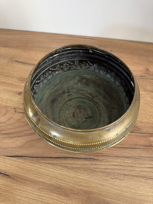 Lot 2 caches pots laiton 