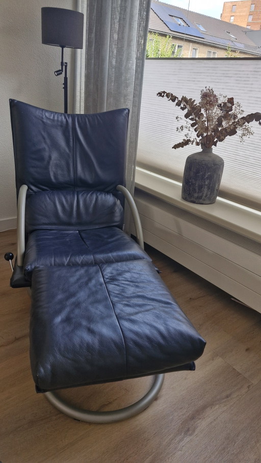 Rolf Benz Torino BMP Draaibare Fauteuil+Hocker