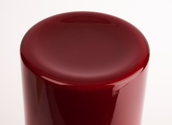 Image 1 of Gulvase rouge, Design Otto Brauer Pour Holmegaard