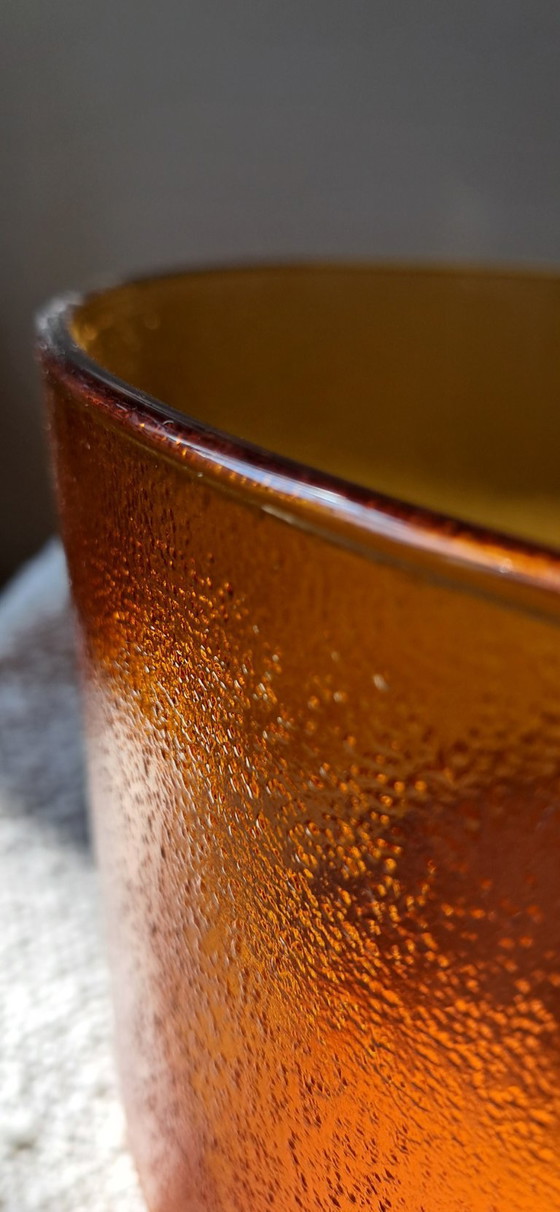 Image 1 of Ciotola da insalata vintage prodotta in Francia in vetro temperato