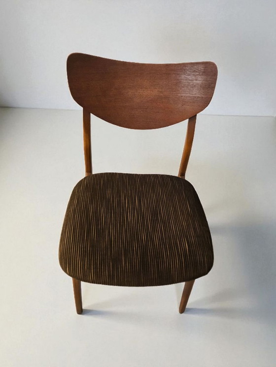 Image 1 of Sedia da pranzo in teak di metà secolo, Farstrup, anni '60, realizzata in Danimarca