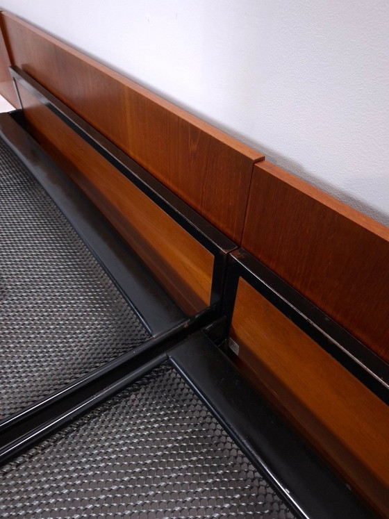 Double bed Japanese Series Cees Braakman for Pastoe and Auping with nightstands – Metal (photo 18 of 20)