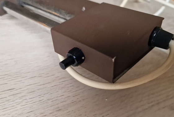 Image 1 of Dijkstra double arc lamp mushroom 1970s