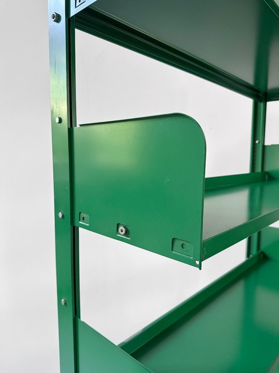 Librería Lips Vago "Congresso" verde brillante, años 70, diseño holandés-italiano. – Iron (photo 17 of 18)