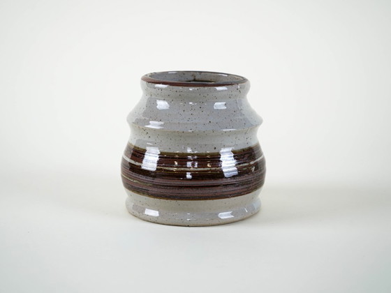 Image 1 of Grey Ceramic Vase, Danish Design, 1960s, Made in Denmark