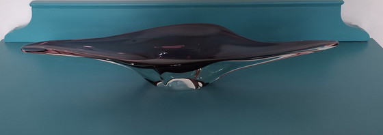 Image 1 of XL Murano Sommerso Gondola Bowl – 1960s