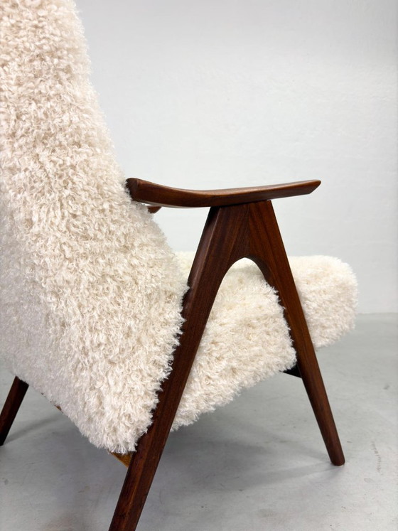 Poltrona in stile metà secolo con tessuto soffice – Poltrone, Wood (photo 16 of 16)