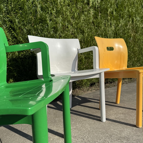 Image 1 of 3x Kartell 4870 stoelen