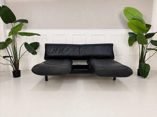 De Sede DS 140 Canapé Cuir DeSede Schwarz Suisse