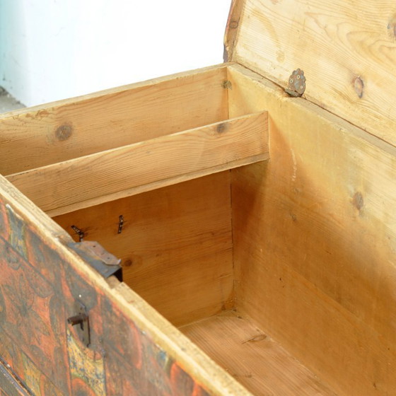 Image 1 of Folk Art Wedding Chest, Anno 1852
