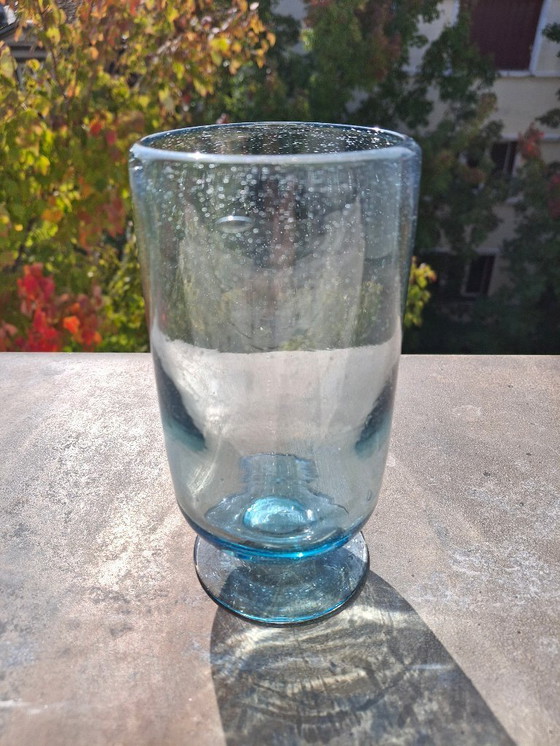 Image 1 of Set per aranciata in vetro soffiato, tipo Biot