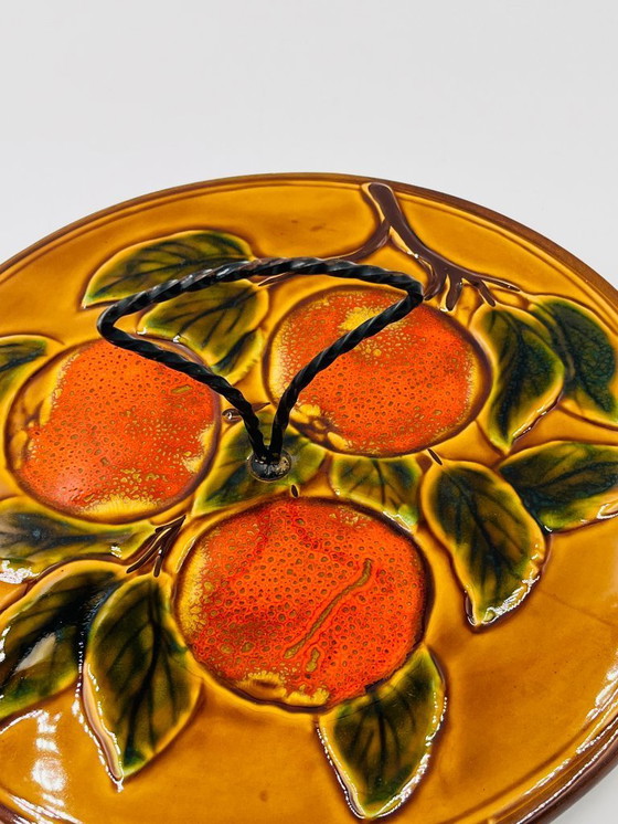 Image 1 of Plateau à Fromage décor fruit Vallauris