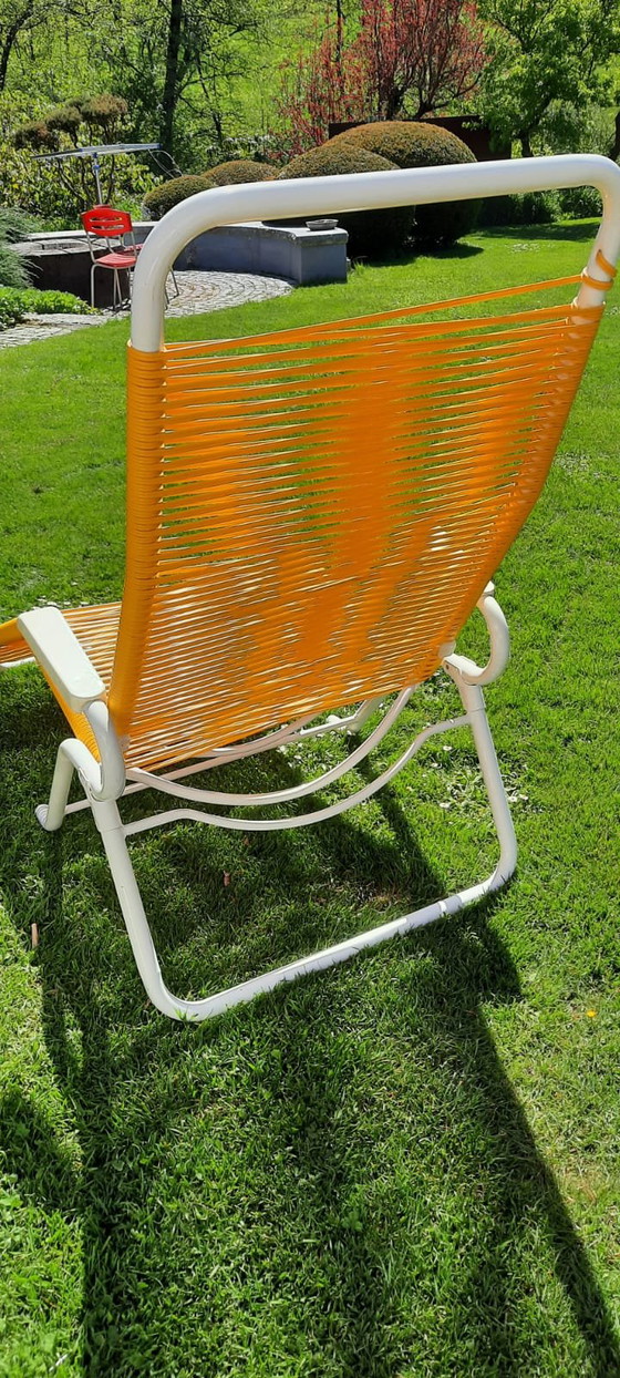Image 1 of Henkel Ideal spaghetti loungestoel, vintage, midden van de vorige eeuw