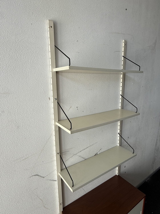 Image 1 of vintage Poul Cadovius Royal System wandsysteem uit de jaren 60, 
