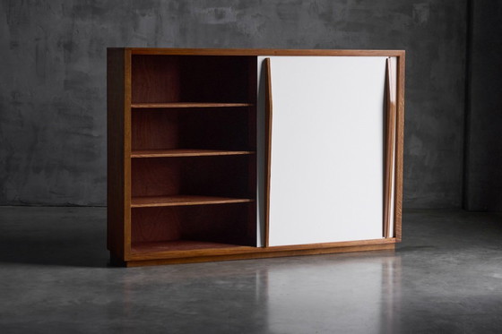 Image 1 of Wardrobe with Integrated Doors by Charlotte Perriand & Atelier Jean Prouvé - 1950s