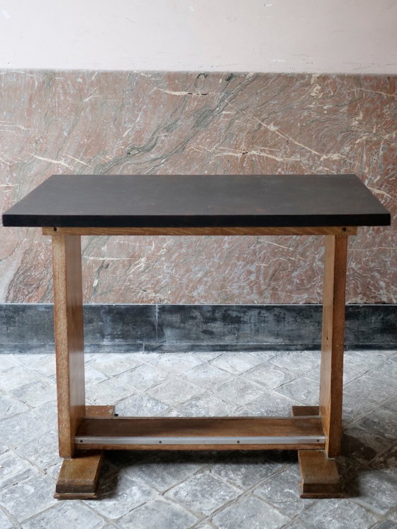 Image 1 of bistro table, modernist Art Deco console table, 1930s