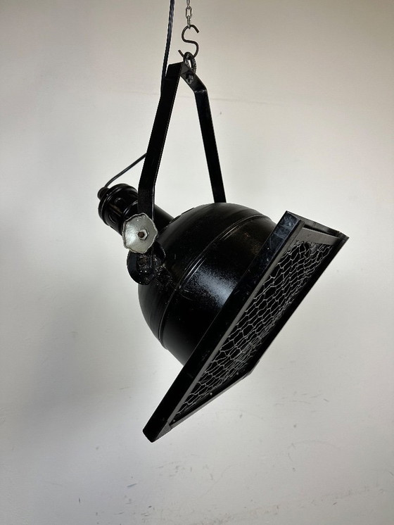 Image 1 of Vintage zwarte theaterspot, jaren 50