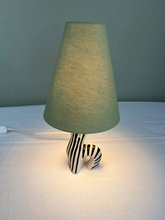 Lampada zebra vintage – Lampade da tavolo, Porcelain, Ceramic (photo 4 of 10)