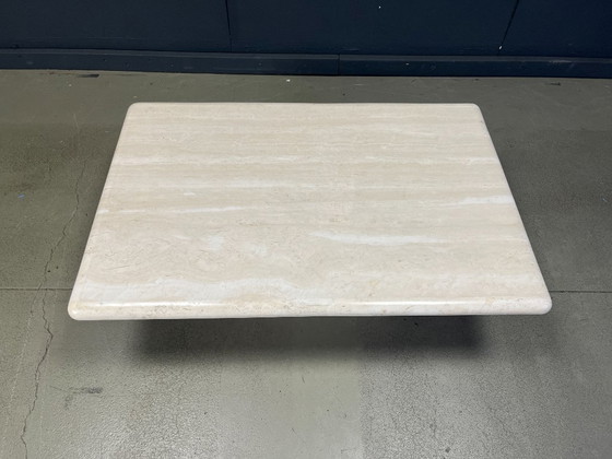 Image 1 of Travertine rectangular Coffee Table 1970s, Italy