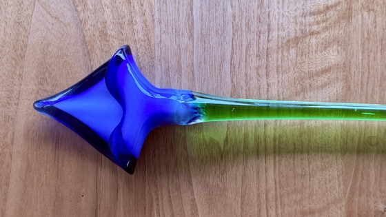 Glass blue Calla flower from Murano – Decorative Objects, Murano Glass (photo 6 of 9)