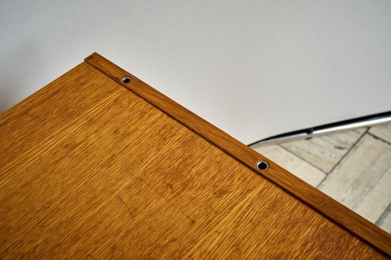 Image 1 of Credenza vintage in quercia di Jiří Jiroutek, anni '60, Cecoslovacchia