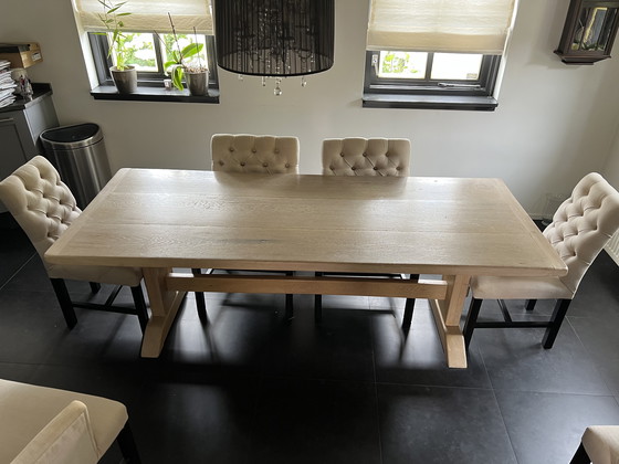 Image 1 of Oak table