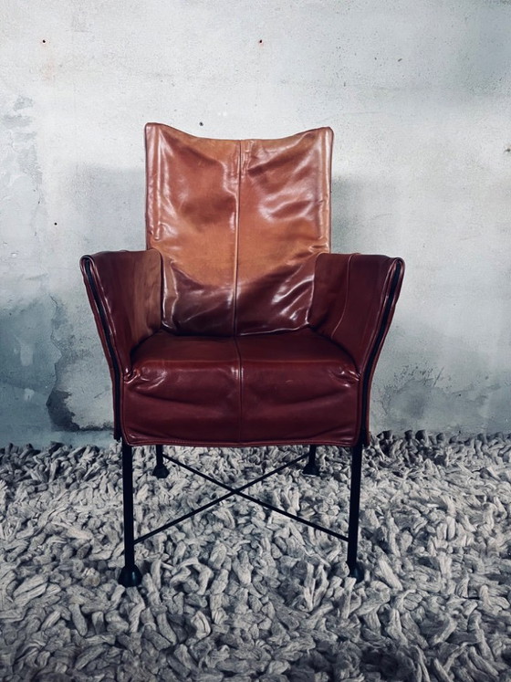 Image 1 of Montis Chaplin 4 stuks cognac leer