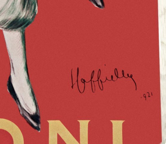 Image 1 of Leonetto Cappiello Pates Baroni Art Deco Poster Affiche