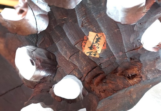 Image 1 of Antike Arhat-Buddha-Statue