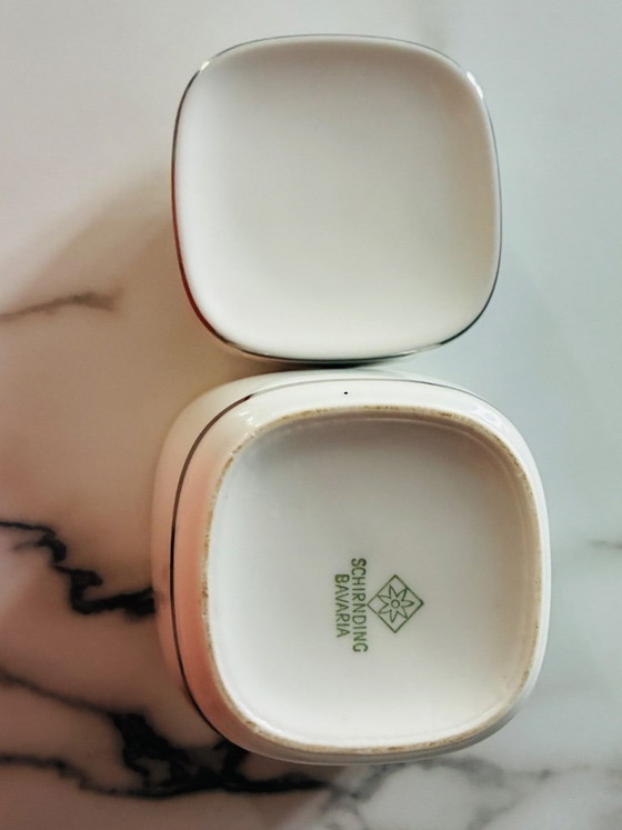 Image 1 of Schirnding Bavaria Porcelain Sugar Bowl