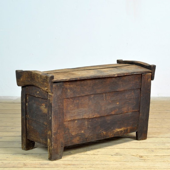 Image 1 of Antique Shepherd’s Chest, Circa 1850