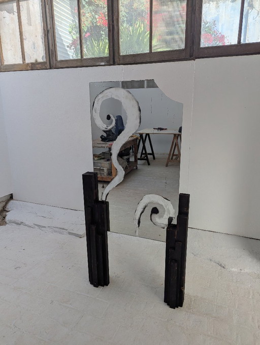 Burn to Born - Hand made mirror by PONCE STUDIO