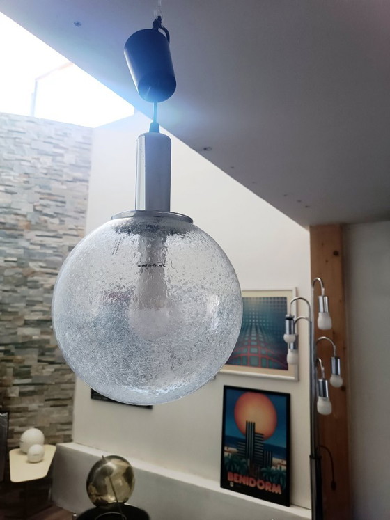 Pendant lamp by Targetti Sankey 1970s – Murano Glass (photo 2 of 5)