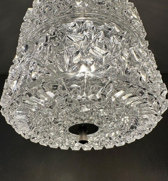 Suspension vintage Austrolux – Verre, Chrome (photo 7 of 15)